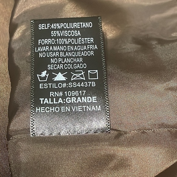 21 Saints Brown Wrap Skirt NWT - Picture 8 of 9